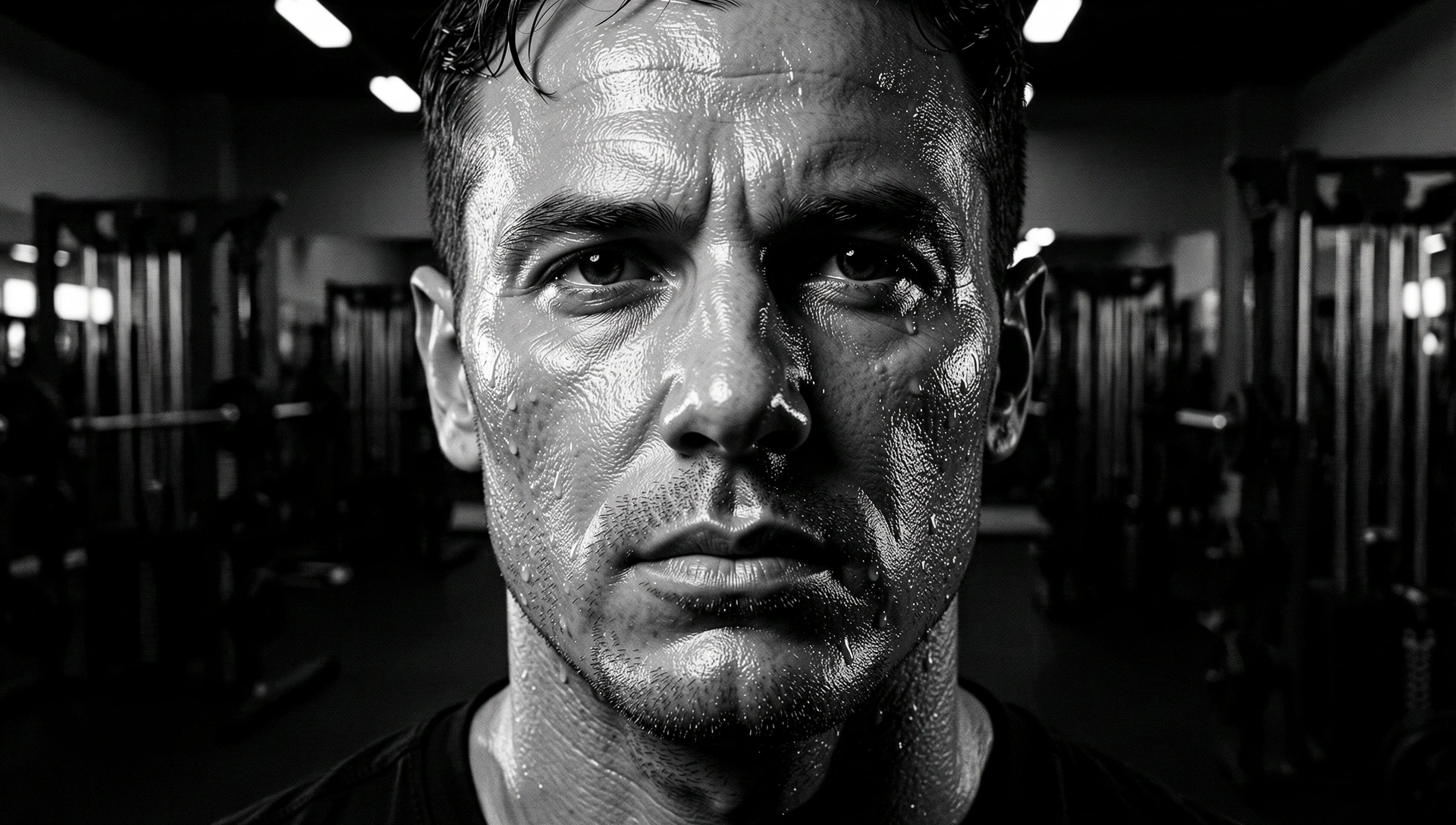Portrait of the coach in a focused environment